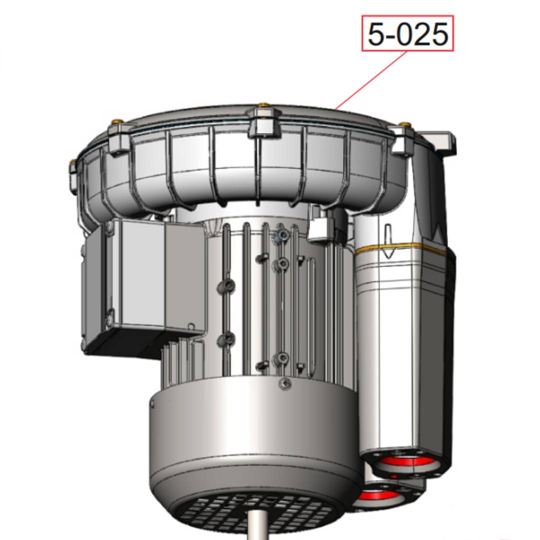 Вихревая воздуходувка DHB 210A D40 (5-025) для медицинской мебели ТПК «Виталия»