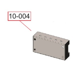 Крышка на плату моб.асп МАСП 010.002.003.002 (10-004) для медицинской мебели ТПК «Виталия»
